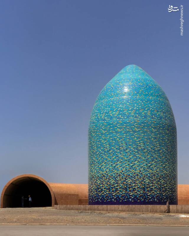 تصاویری از نمازخانهی متفاوت نیروگاه سیکل ترکیبی شهر زواره