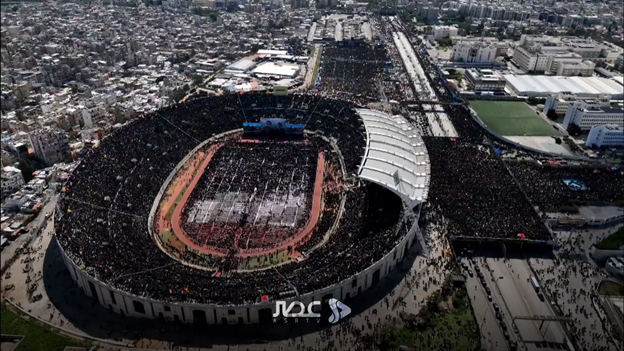 گزارش تصویری اختصاصی عصر: حماسه وداع با رهبران مقاومت