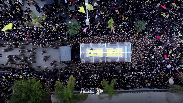 گزارش تصویری اختصاصی عصر: حماسه وداع با رهبران مقاومت