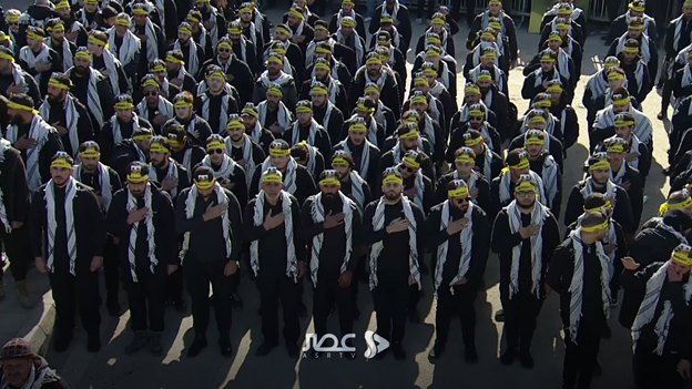 گزارش تصویری اختصاصی عصر: حماسه وداع با رهبران مقاومت