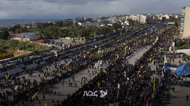 گزارش تصویری اختصاصی عصر: حماسه وداع با رهبران مقاومت