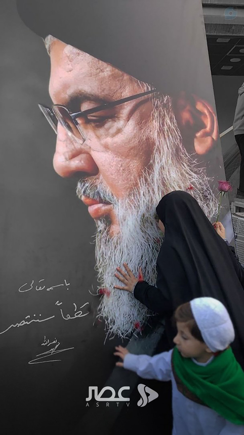 گزارش تصویری اختصاصی عصر: حماسه وداع با رهبران مقاومت