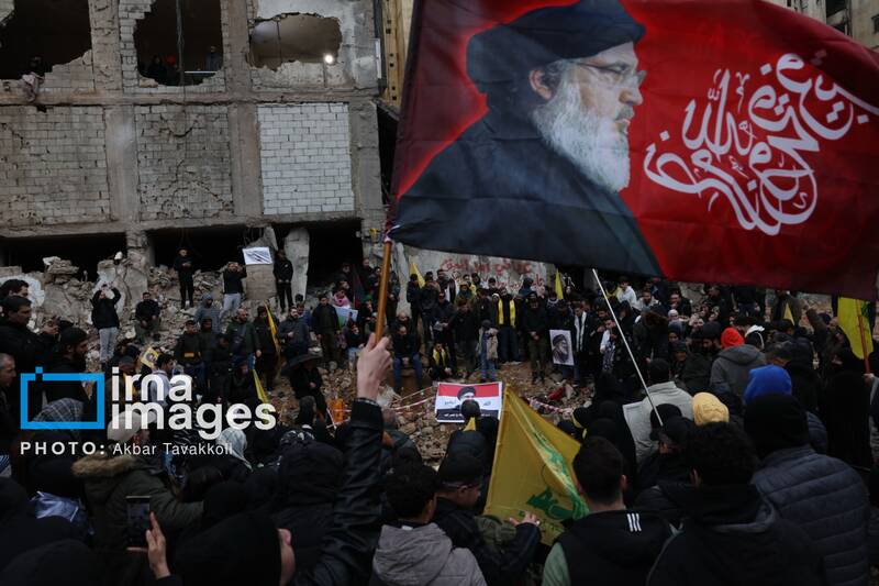 آیت الله کعبی: دو جبهه حق و باطل در مراسم تشییع شهید نصرالله در برابر هم صفآرایی کردهاند