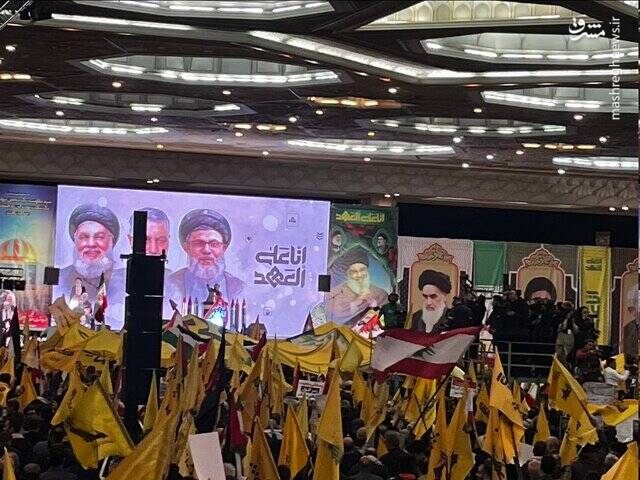 گرامیداشت شهید حسن نصرالله در تهران؛ ما بر عهد خود هستیم+ عکس