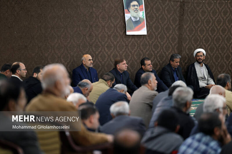 استان بوشهر، مراسم بزرگداشت شهید «سید حسن نصرالله» در بوشهر