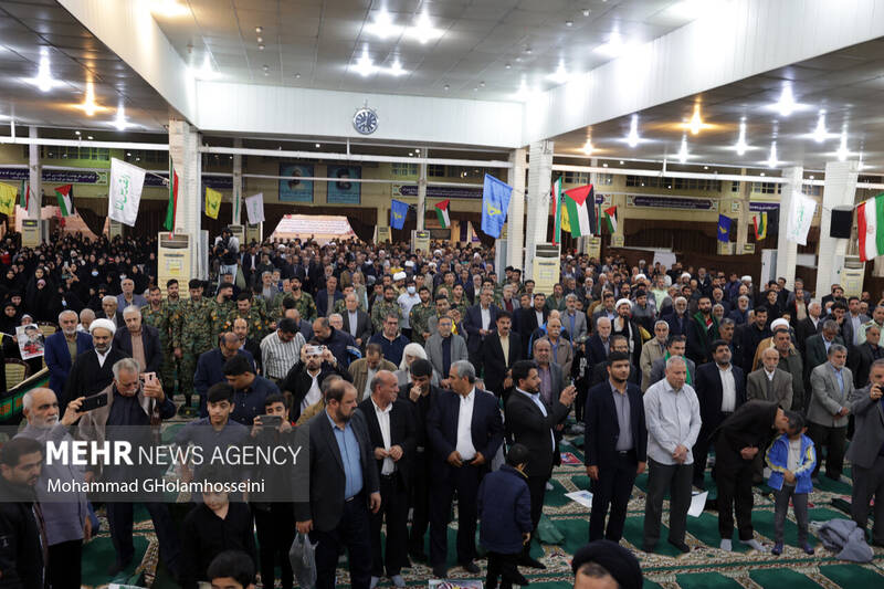 استان بوشهر، مراسم بزرگداشت شهید «سید حسن نصرالله» در بوشهر