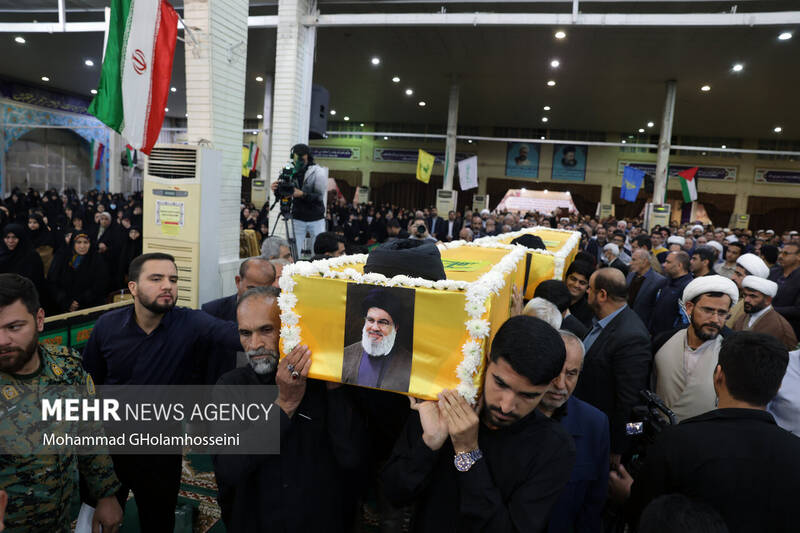 استان بوشهر، مراسم بزرگداشت شهید «سید حسن نصرالله» در بوشهر