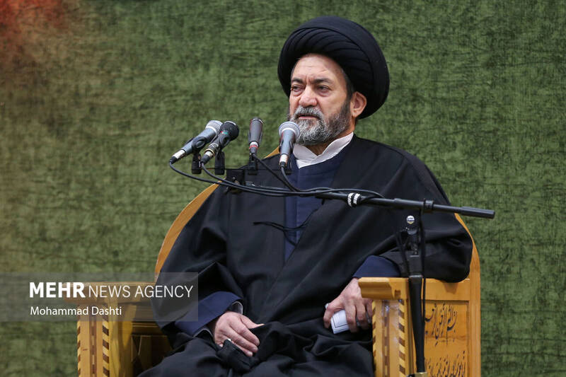 مراسم یادبود شهدای جبهه مقاومت در اردبیل