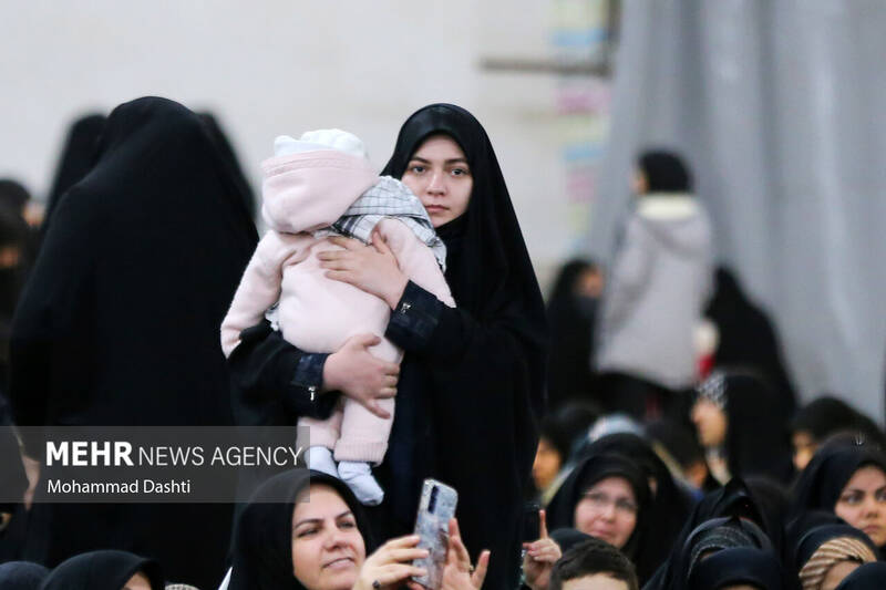 مراسم یادبود شهدای جبهه مقاومت در اردبیل