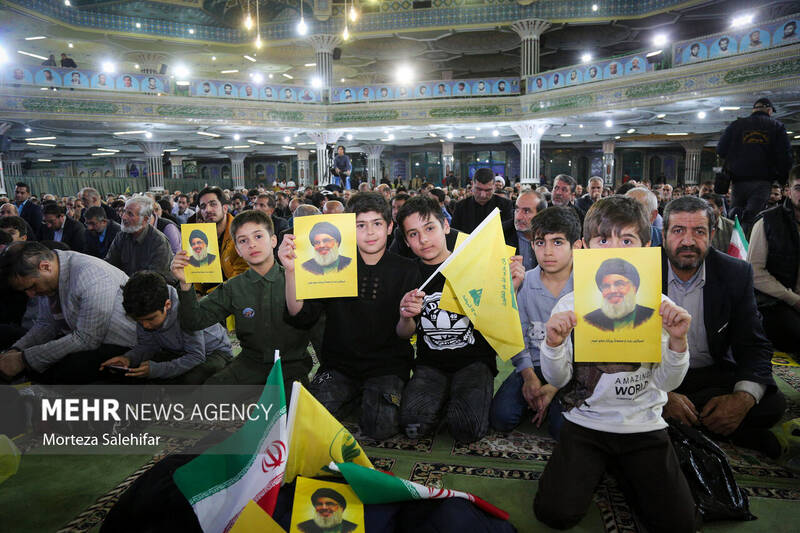 گرامیداشت شهید سیدحسننصرالله در شهرکرد