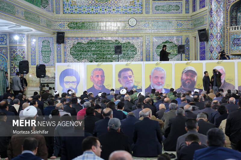 گرامیداشت شهید سیدحسننصرالله در شهرکرد