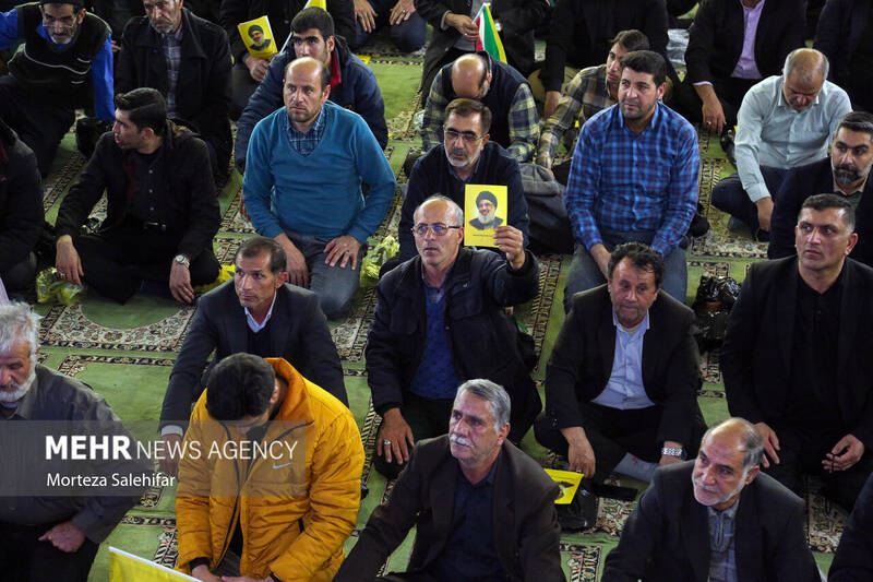 گرامیداشت شهید سیدحسننصرالله در شهرکرد