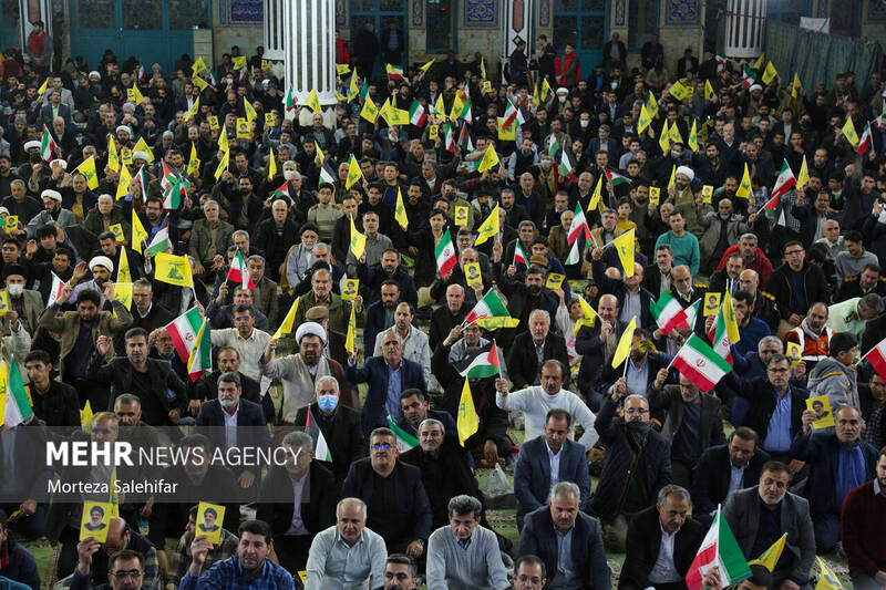 گرامیداشت شهید سیدحسننصرالله در شهرکرد