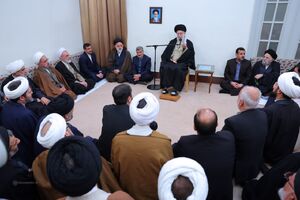 فیلم کامل بیانات رهبر انقلاب در دیدار دست‌اندرکاران همایش بین‌المللی تفسیر تسنیم