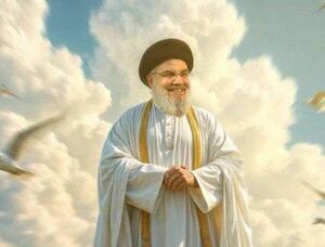 تشییع بی مانند پیکر شهید نصرالله مانور بزرگ مقاومت است