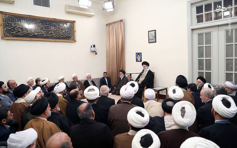 رهبر انقلاب: حوزه علمیه وامدار آیت الله جوادی آملی است