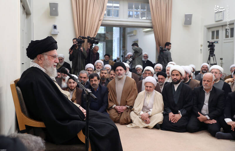 رهبر انقلاب: حوزه علمیه وامدار آیت الله جوادی آملی است