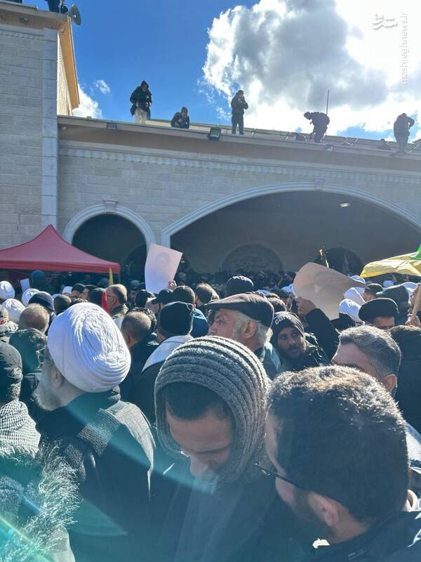 عکس/ مراسم تشییع شهید صفیالدین در جنوب لبنان