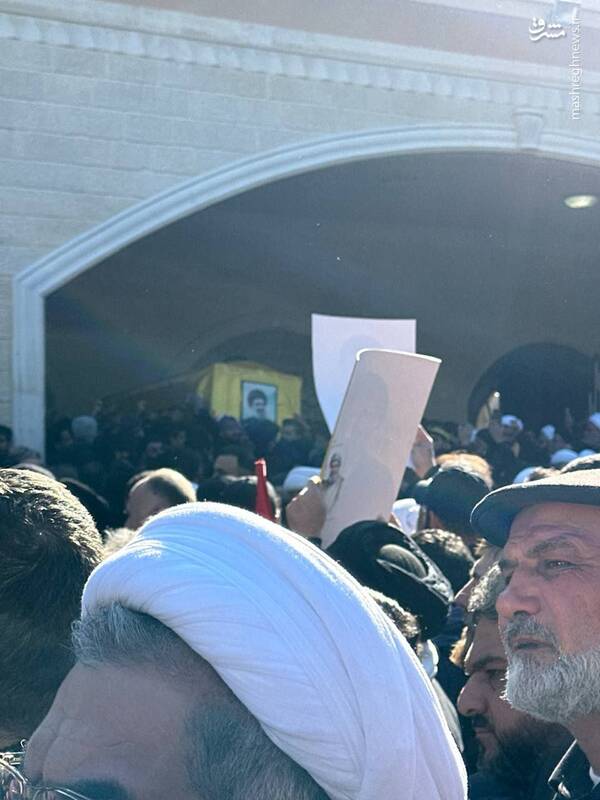 عکس/ مراسم تشییع شهید صفیالدین در جنوب لبنان