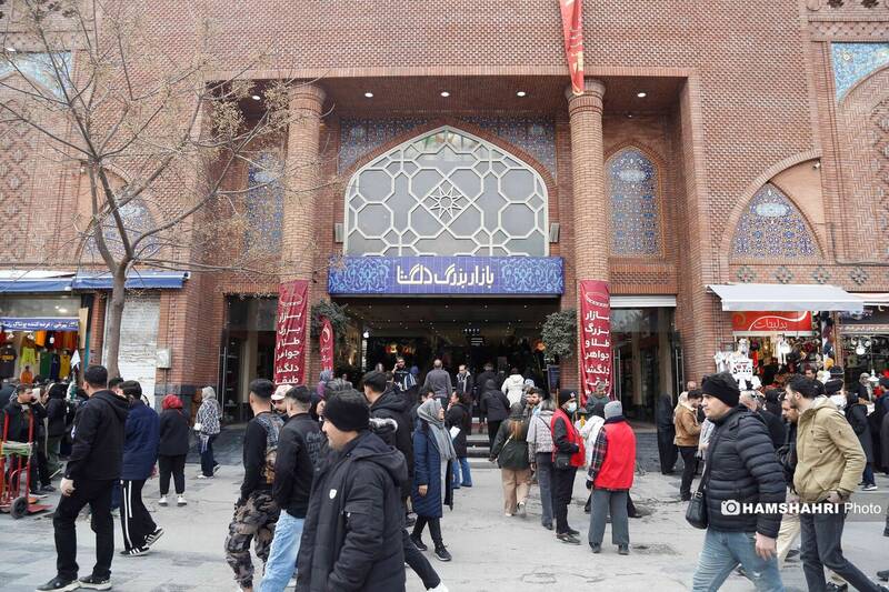 حال و هوای بازار در آستانه عید نوروز