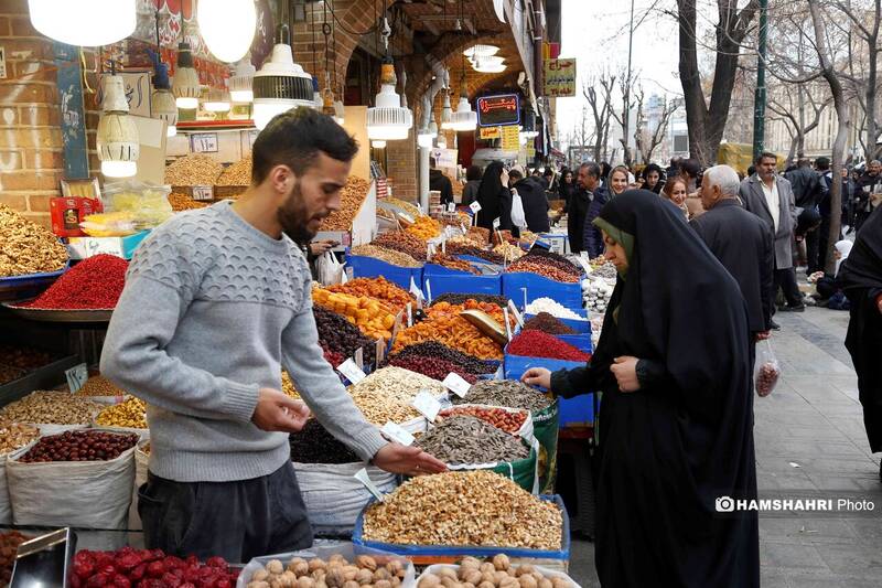 حال و هوای بازار در آستانه عید نوروز