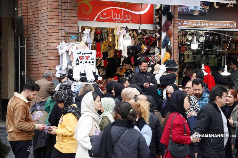 حال و هوای بازار در آستانه عید نوروز