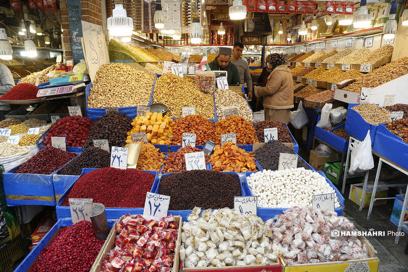 حال و هوای بازار در آستانه عید نوروز