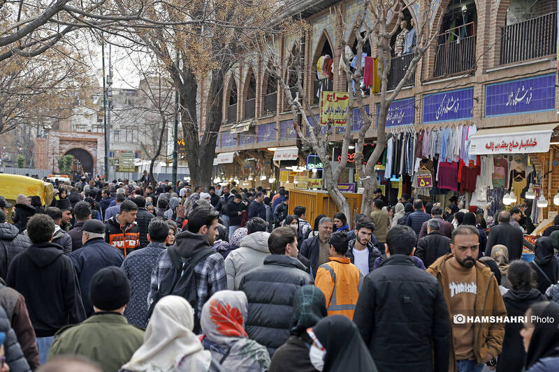 حال و هوای بازار در آستانه عید نوروز