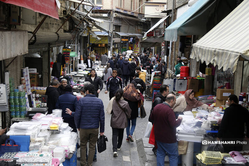 حال و هوای بازار در آستانه عید نوروز