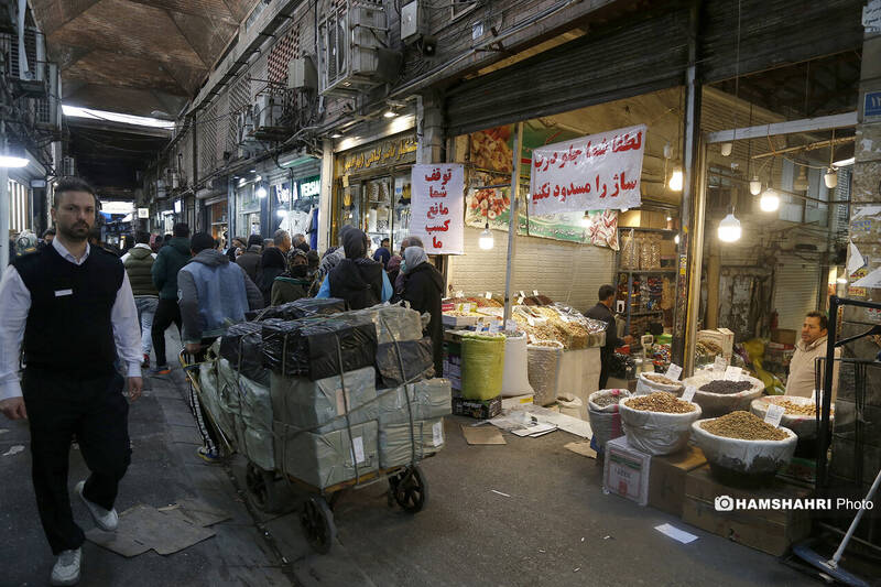 حال و هوای بازار در آستانه عید نوروز