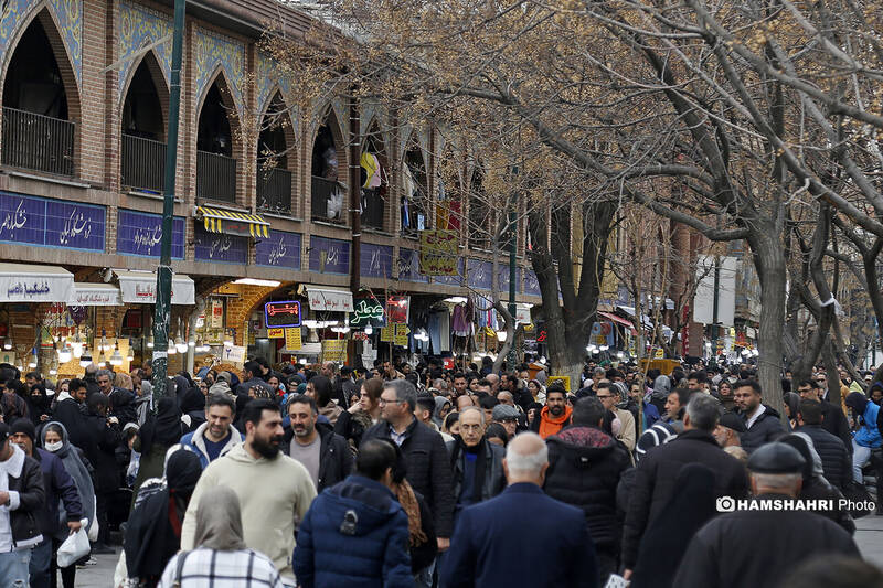 حال و هوای بازار در آستانه عید نوروز