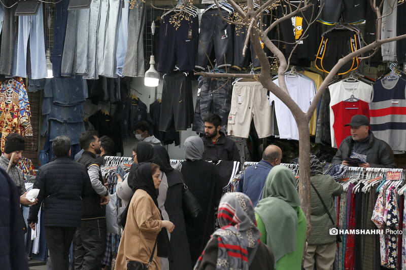 حال و هوای بازار در آستانه عید نوروز