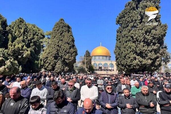 مسجدالاقصي،اشغالي،قدس،نماز