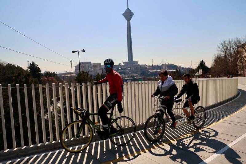 بزرگترین مسیر دوچرخهسواری کشور در پایتخت افتتاح شد +عکس