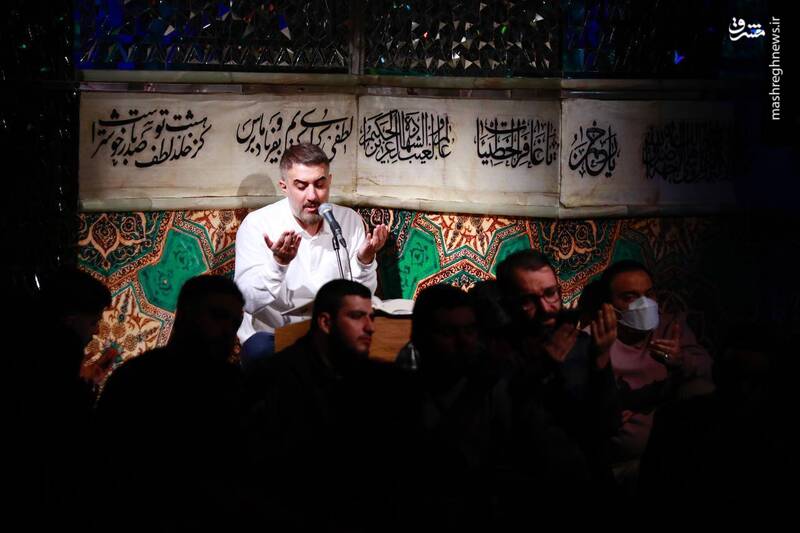 عکس/ نخستین شب از ماه رمضان در امامزاده صالح(ع)