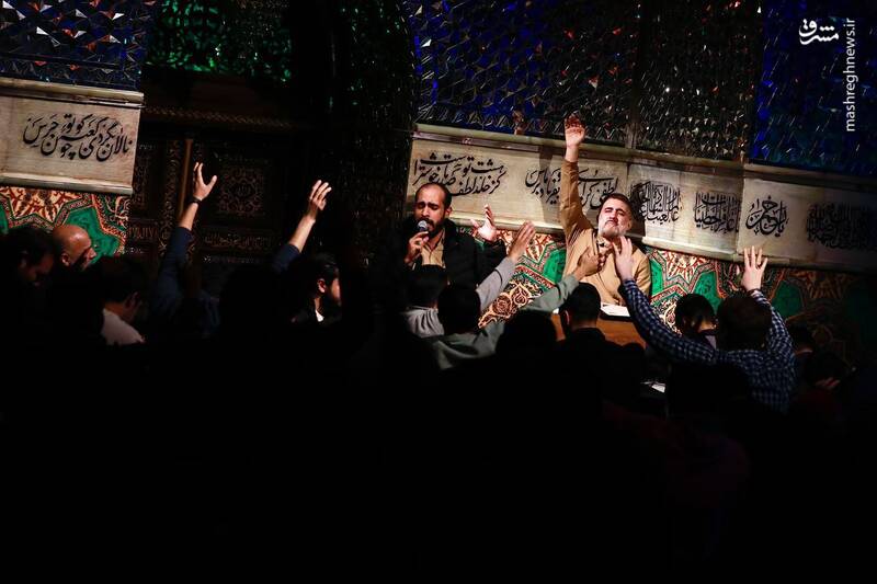 عکس/ شب سوم ماه مبارک رمضان در امامزاده صالح(ع)