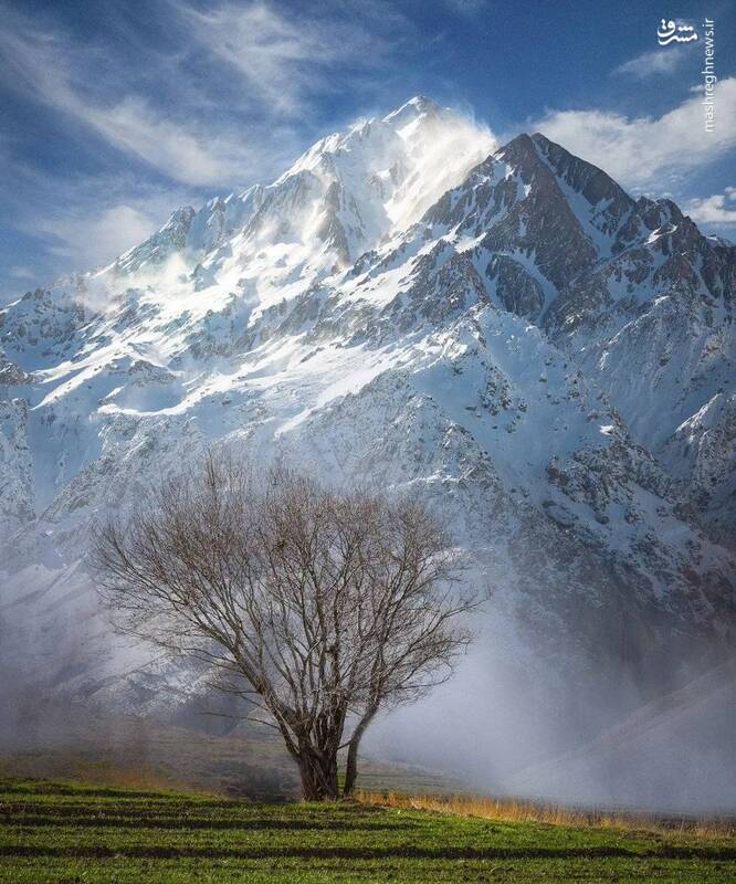 تصویری از کوه آلپ ایران در لرستان