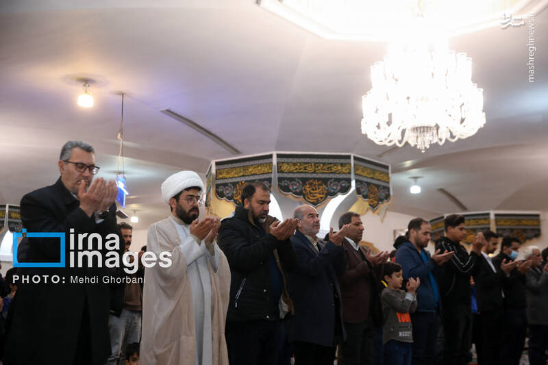 عکس/مراسم افطاری در حرم امام رضا (ع)