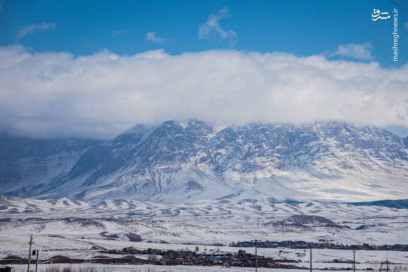 طبیعت زیبای زمستانی منطقه باستانی پرتیکان