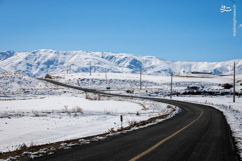 طبیعت زیبای زمستانی منطقه باستانی پرتیکان