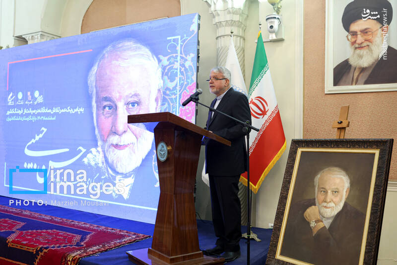 عکس/مراسم بزرگداشت «حسن حبیبی»