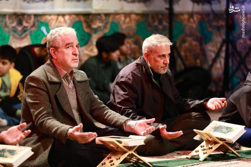 عکس/ ششمین شب از ماه مبارک در امامزاده صالح(ع)