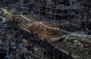 رمضان در غزه عجیب بوی بندگی میده+ عکس