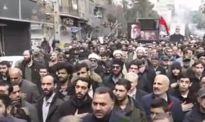 آغاز تشییع پیکر شهید "مصطفی عبداللهی" در تهران