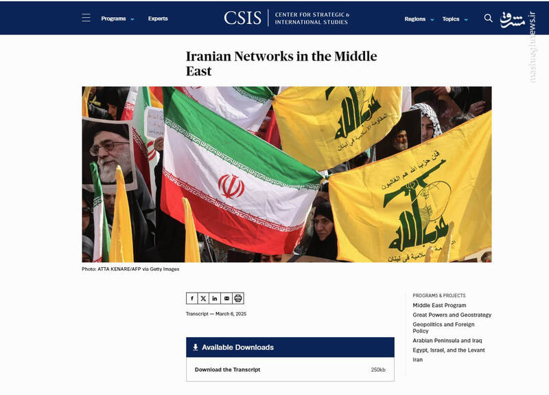 انطباق تاریخی شبکههای ایران با شرایط متغیر منطقهای و بینالمللی