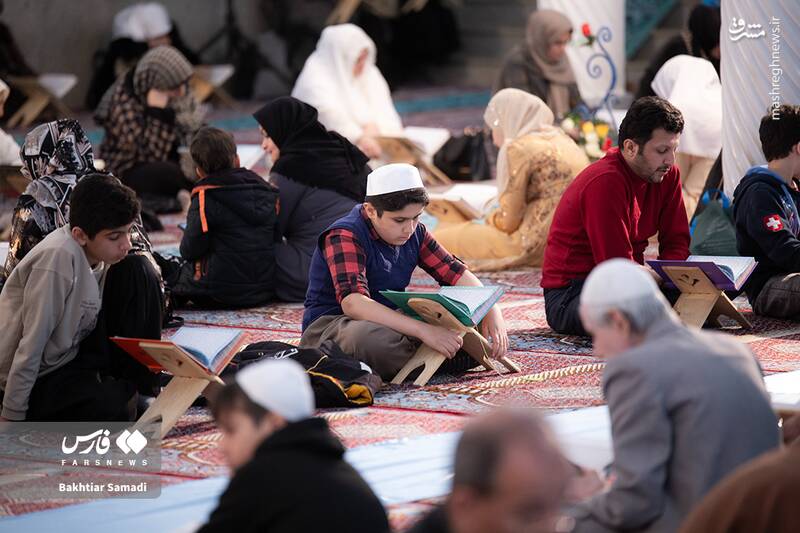 عکس/ جزءخوانی قرآن کریم در سنندج