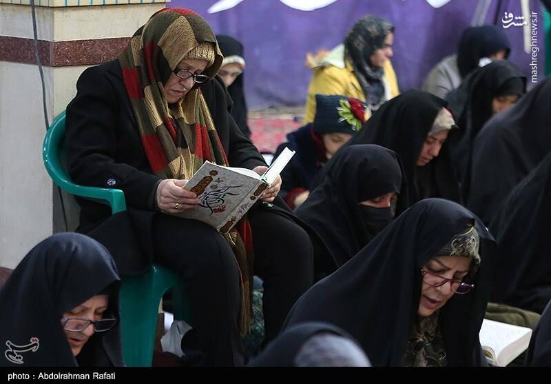 عکس/ مراسم جزخوانی قرآن کریم در همدان
