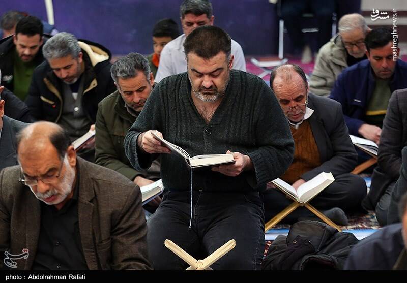 عکس/ مراسم جزخوانی قرآن کریم در همدان