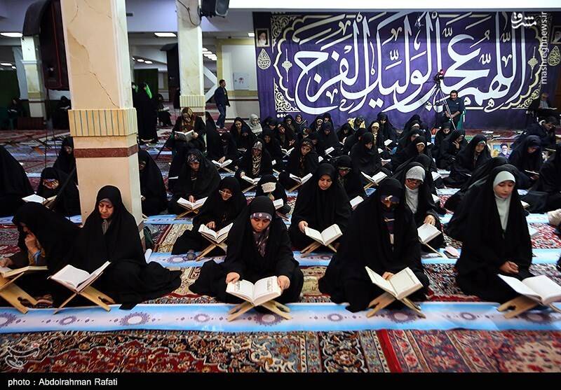 عکس/ مراسم جزخوانی قرآن کریم در همدان