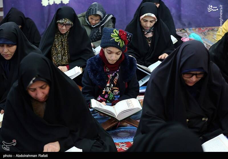 عکس/ مراسم جزخوانی قرآن کریم در همدان